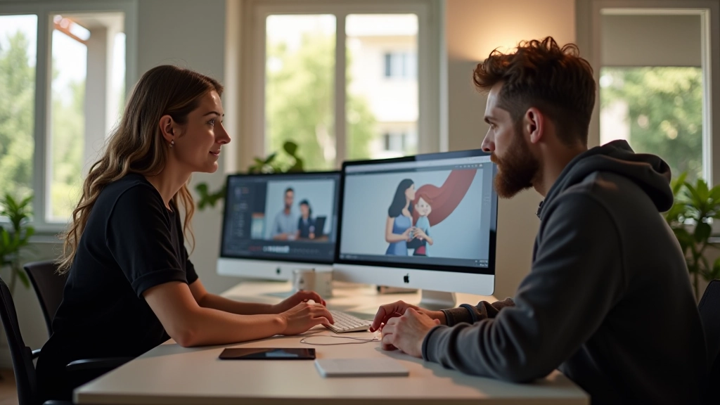 Equipo de animadores web trabajando en Palma de Mallorca